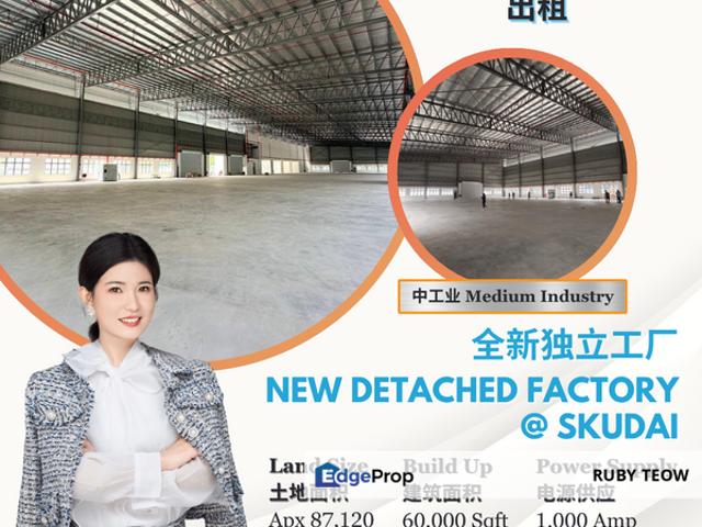 Warehouse for rent in Bukit Ledang, Johor