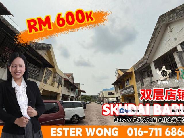 Shop for sale in Bukit Ledang, Johor