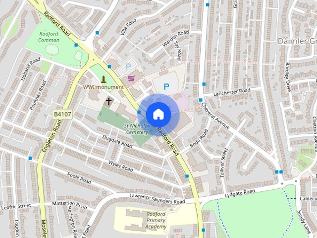 Apartment for rent in Radford, West Midlands