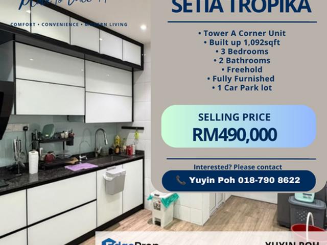 Condominium for sale in Setia Tropika, Johor Bahru