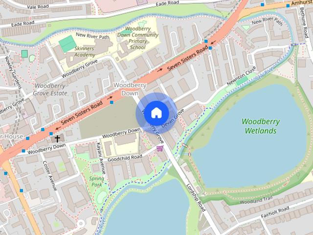 Apartment for rent in Woodberry Down, Stamford Hill