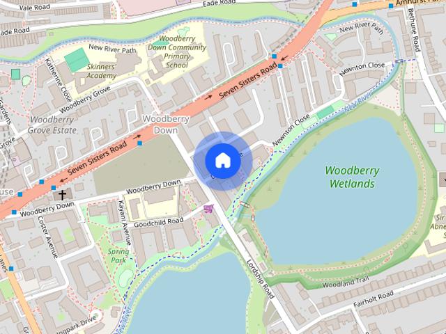 Apartment for rent in Woodberry Down, Stamford Hill