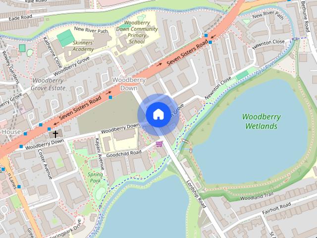 Apartment for rent in Woodberry Down, Stamford Hill