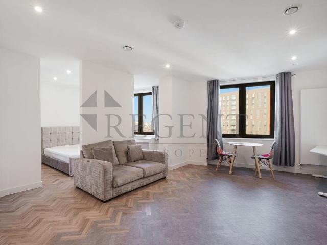 Studio for rent in Bromley-by-Bow, Greater London