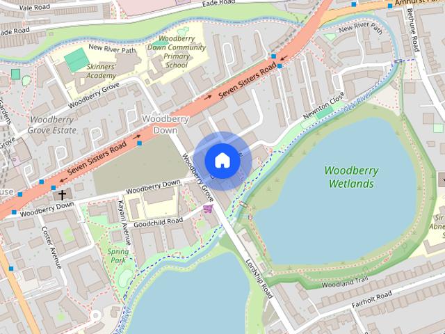 Apartment for rent in Woodberry Down, Stamford Hill