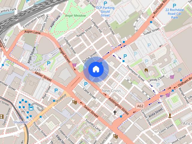Apartment for rent in New Cross, Manchester