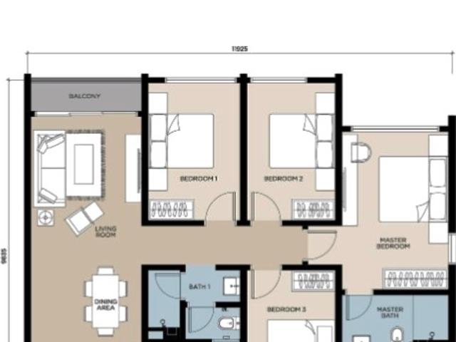Apartment for rent in Country Heights Damansara, Kuala Lumpur