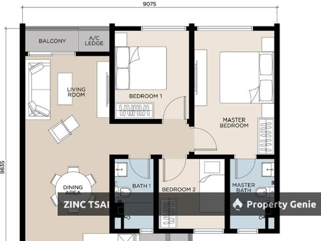 Serviced Residence for rent in Country Heights Damansara, Kuala Lumpur