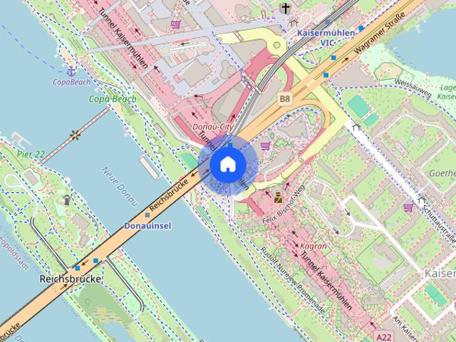 Apartment mieten in Donau City, Wien
