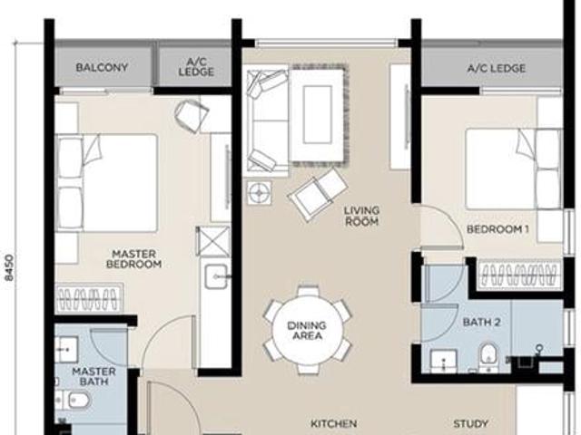 Condominium for rent in Country Heights Damansara, Kuala Lumpur