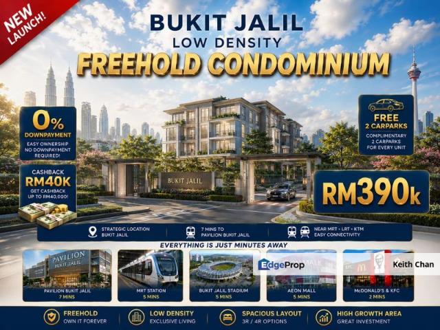 Condominium for sale in Bukit Jalil, Kuala Lumpur
