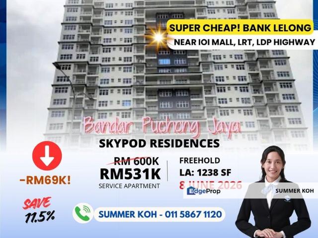 Condominium for sale in Petaling, Subang Jaya