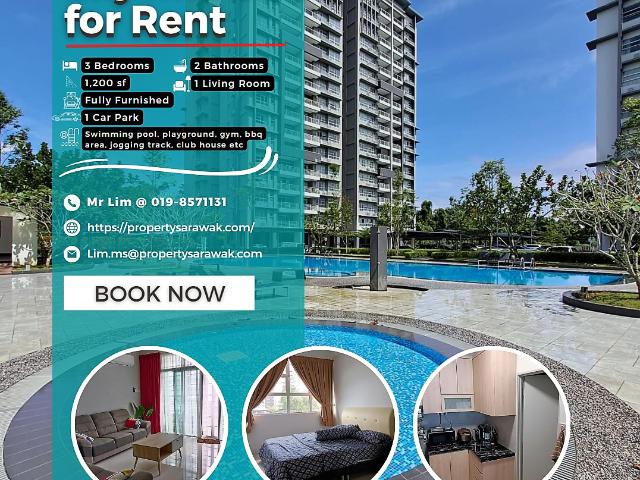 Apartment for rent in Kuching, Sarawak