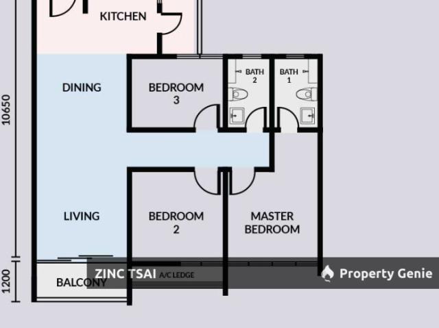 Condominium for rent in Tanjong Sepat, Selangor