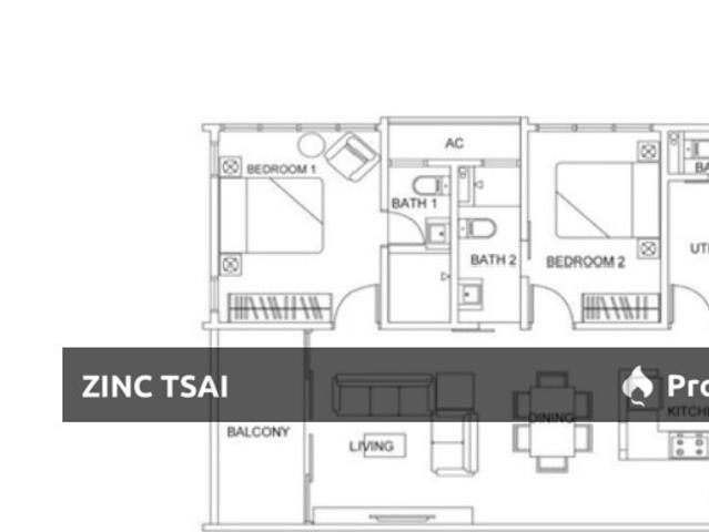 Serviced Residence for rent in Jalan Klang Lama