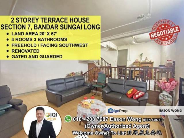 House for sale in Kajang, Langat