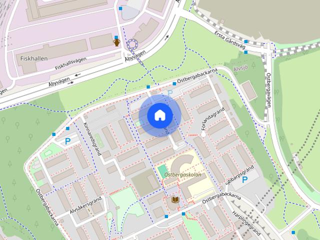 Lägenhet hyra i Älvsjö, Botkyrka