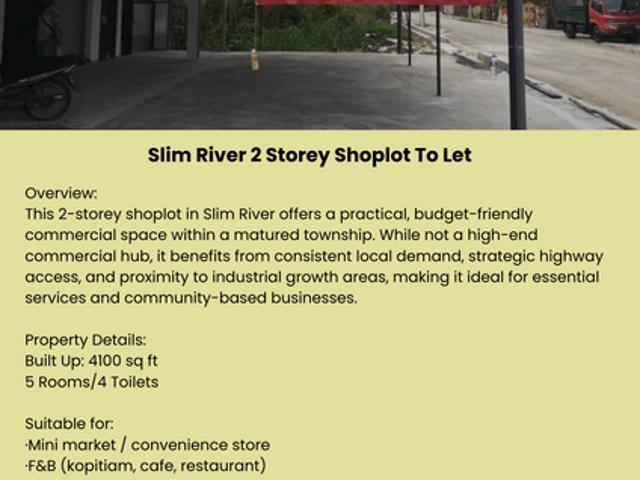 Shop for rent in Perak