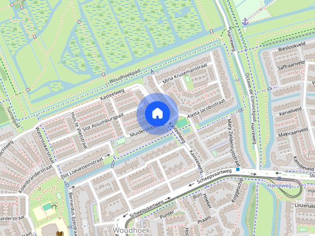 Woning te huur in Woudhoek, Schiedam