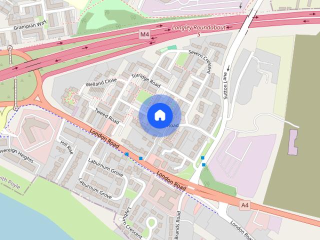 House for rent in Colnbrook with Poyle, Slough