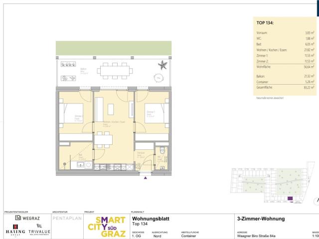 Wohnung mieten in Graz, Gersdorf-Feistritz