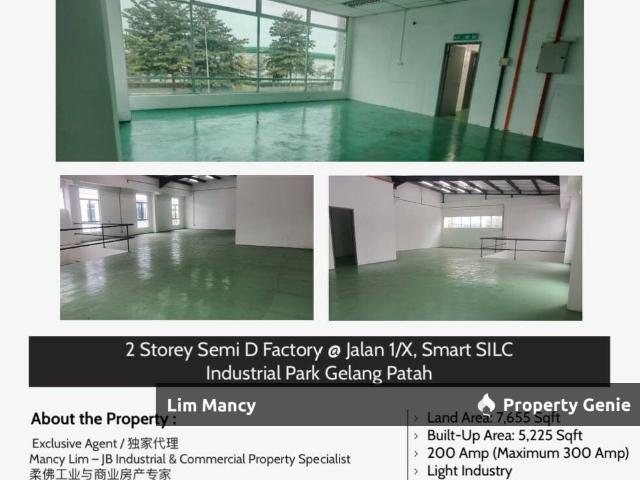 Warehouse for sale in Southern Industrial and Logistics Clusters, Iskandar Puteri