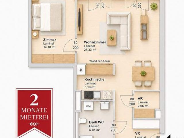 Wohnung mieten in Andritz, Gersdorf-Feistritz