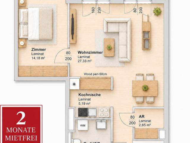 Apartment mieten in Gries, Gersdorf-Feistritz