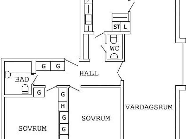 Lägenhet hyra i Boden, Norrbotten