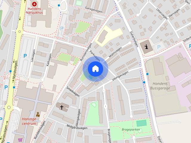 Lägenhet hyra i Kvarntorp, Handen