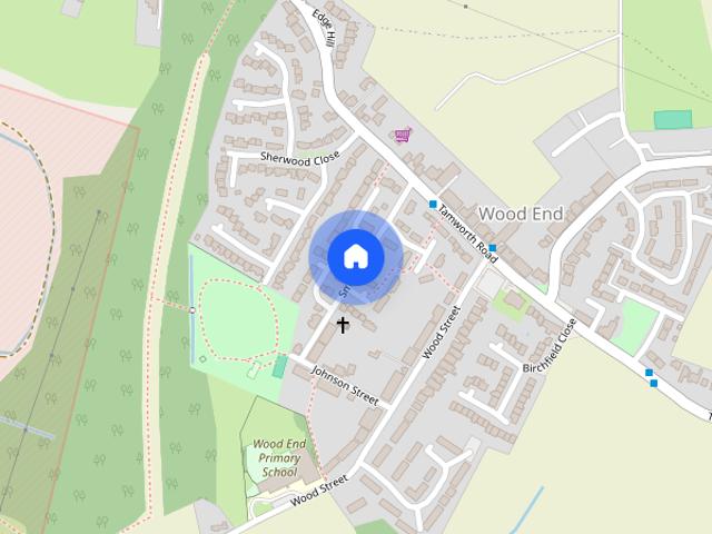 House for rent in Wood End, Gun Hill