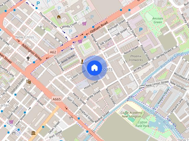 Apartment for rent in Ancoats, Manchester