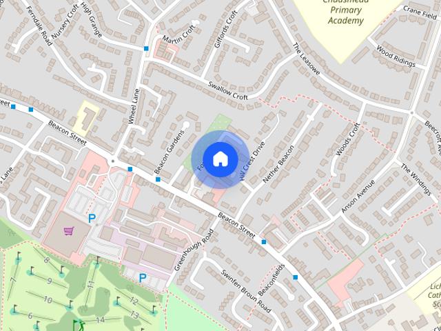 House for rent in Lichfield, Boley Park