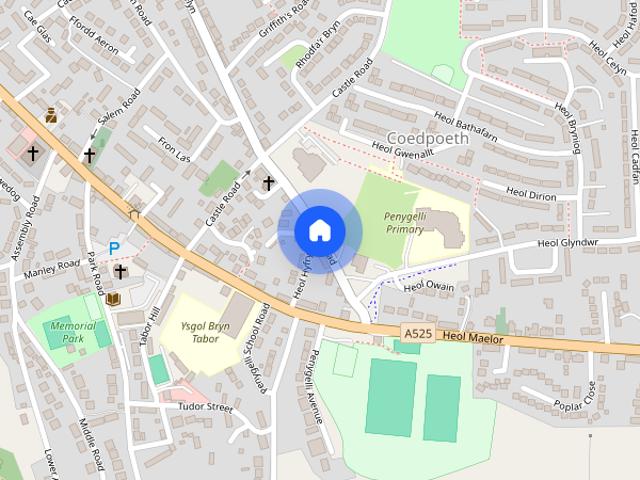 House for rent in Coedpoeth, Wales