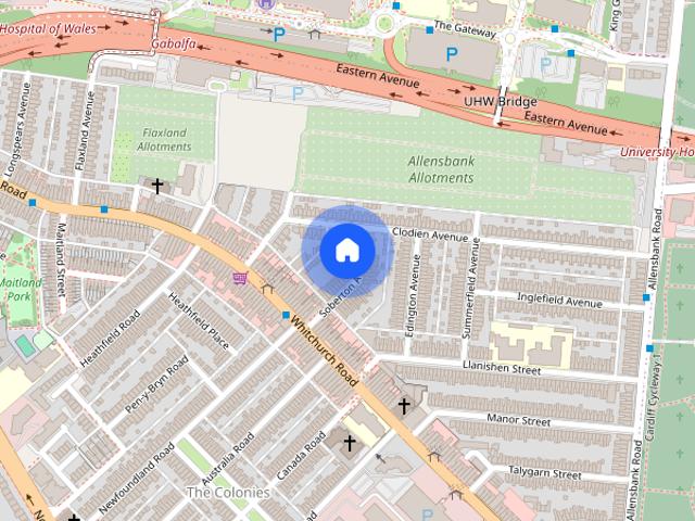House for rent in The Colonies, Cardiff