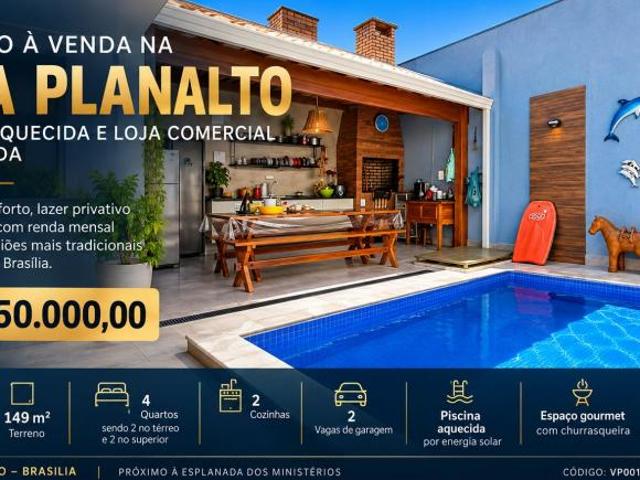 Casa venda em Brasília, Plano Piloto