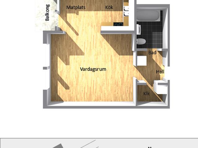 Lägenhet hyra i Åmål, Västra Götaland