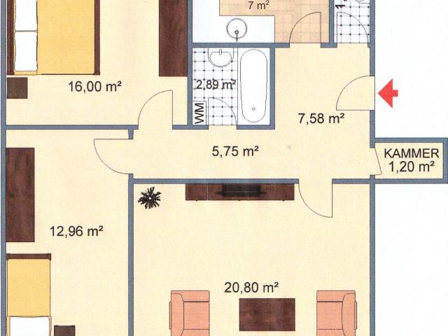 Apartment mieten in Aubing-Lochhausen-Langwied, München