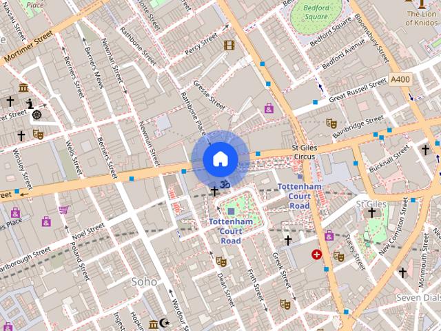 Apartment for rent in Soho, Greater London