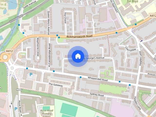 Apartment for rent in Holywell Estate, North Watford