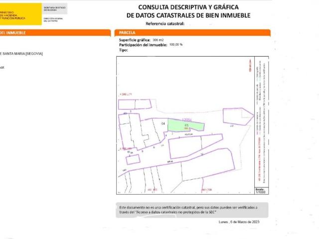 Terreno en venta en Aldealengua De Santa María, Castilla y León