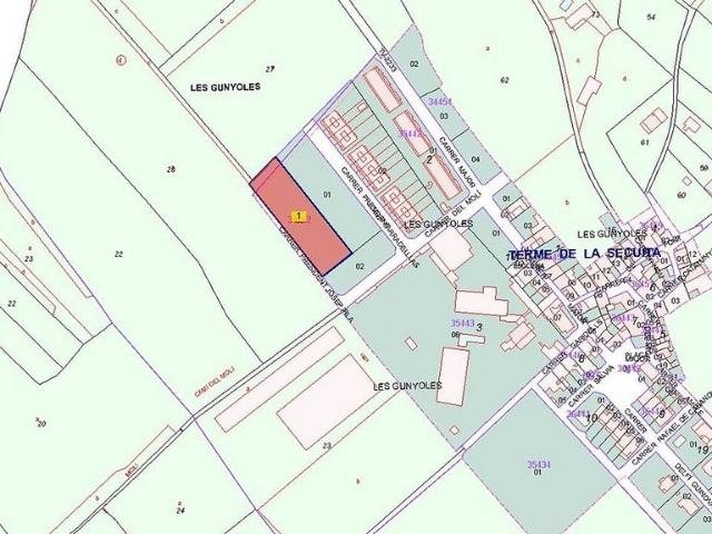 Terreno en venta en les Gunyoles, la Secuita