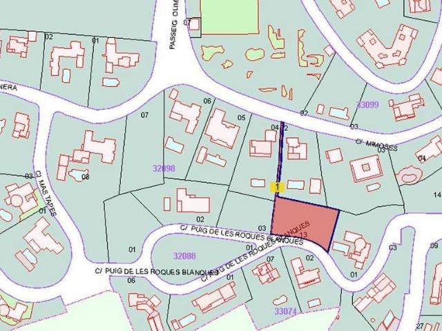 Terreno en venta en Castell d'Aro, Platja d'Aro i s'Agaró, Baix Empordà
