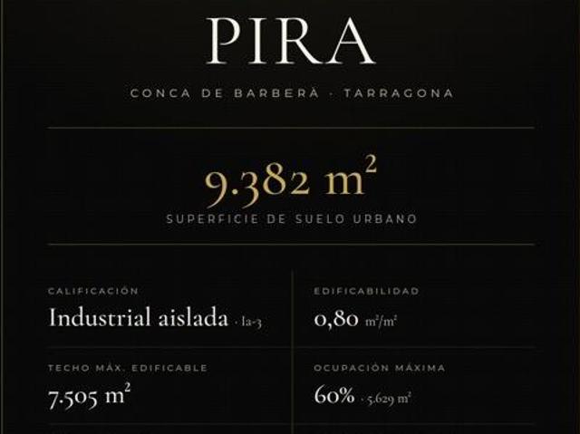 Terreno en venta en Conca de Barberà, Catalunya