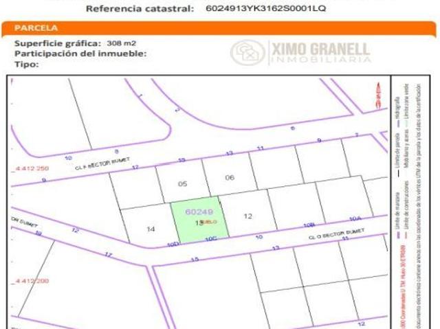 Terreno en venta en Toledo, la Plana Baixa