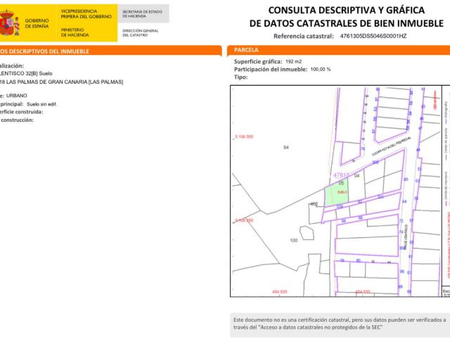 Terreno en venta en Almatriche Alto, Gran Canaria
