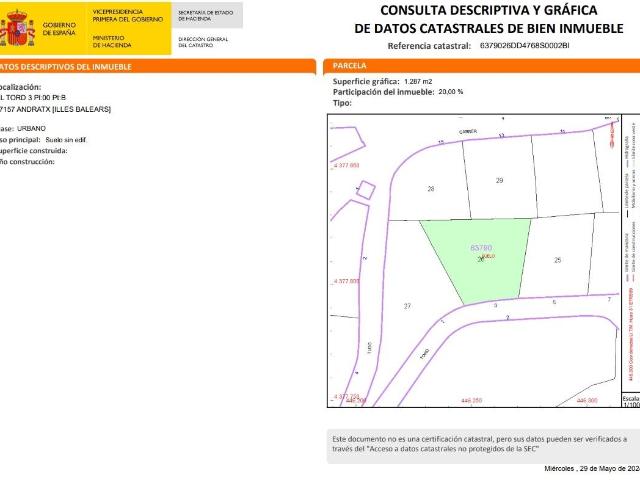 Terreno en venta en Port d'Andratx, Serra de Tramuntana