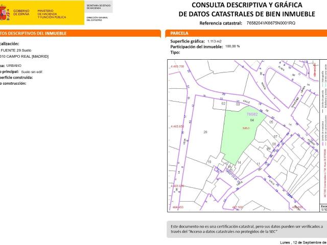 Casa en venta en Campo Real