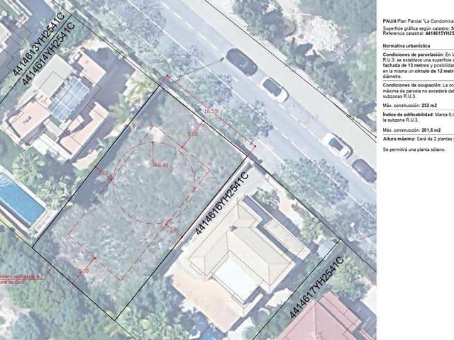 Terreno en venta en Nostra Senyora de Gràcia, Alicante