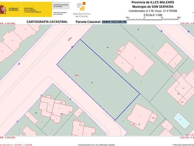 Terreno en venta en Cala Millor, Llevant